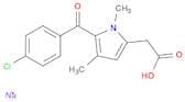 Sodium 5-(4-chlorobenzoyl)-1,4-dimethyl-1H-pyrrole-2-acetate