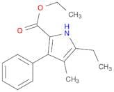 1H-Pyrrole-2-carboxylic acid, 5-ethyl-4-methyl-3-phenyl-, ethyl ester