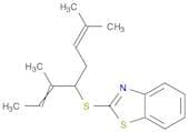 Benzothiazole, 2-[[4-methyl-1-(1-methyl-1-propenyl)-3-pentenyl]thio]-