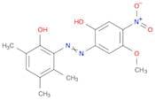 Phenol, 2-[(2-hydroxy-5-methoxy-4-nitrophenyl)azo]-3,4,6-trimethyl-