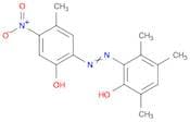 Phenol, 2-[(2-hydroxy-5-methyl-4-nitrophenyl)azo]-3,4,6-trimethyl-