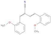 3-Butenenitrile, 4-(2-methoxyphenyl)-2-[(2-methoxyphenyl)methylene]-