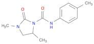 1-Imidazolidinecarboxamide, 3,5-dimethyl-N-(4-methylphenyl)-2-oxo-