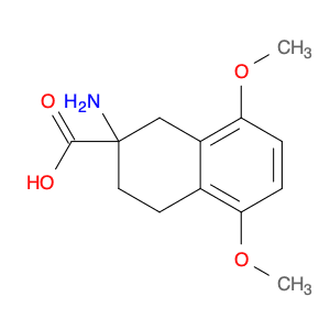 2-Amino-5,8-dimethoxy-1,2,3,4-tetrahydronaphthalene-2-carboxylic acid