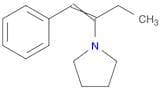 Pyrrolidine, 1-[1-(phenylmethylene)propyl]-