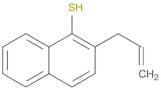 1-Naphthalenethiol, 2-(2-propenyl)-