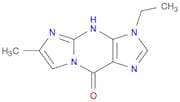 9H-Imidazo[1,2-a]purin-9-one, 3-ethyl-3,4-dihydro-6-methyl-