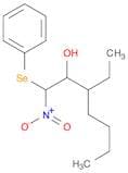 2-Heptanol, 3-ethyl-1-nitro-1-(phenylseleno)-