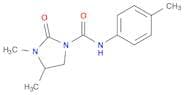 1-Imidazolidinecarboxamide, 3,4-dimethyl-N-(4-methylphenyl)-2-oxo-