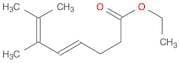 4,6-Octadienoic acid, 6,7-dimethyl-, ethyl ester, (E)-