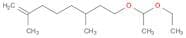 8-(1-Ethoxyethoxy)-2,6-dimethyloct-1-ene