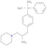Piperidine, 1-[3-[4-(dimethylphenylsilyl)phenyl]-2-methylpropyl]-