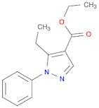 1H-Pyrazole-4-carboxylic acid, 5-ethyl-1-phenyl-, ethyl ester