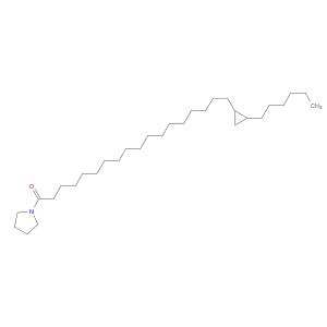 Pyrrolidine, 1-[18-(2-hexylcyclopropyl)-1-oxooctadecyl]-