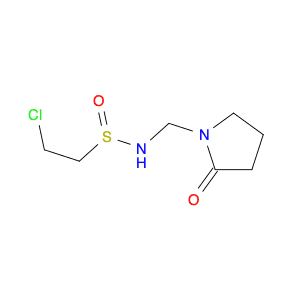 Ethanesulfinamide, 2-chloro-N-[(2-oxo-1-pyrrolidinyl)methyl]-