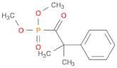 Phosphonic acid, (2-methyl-1-oxo-2-phenylpropyl)-, dimethyl ester