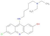 2-Acridinol, 6-chloro-9-[[5-(diethylamino)pentyl]amino]-