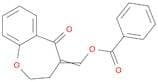 1-Benzoxepin-5(2H)-one, 4-[(benzoyloxy)methylene]-3,4-dihydro-