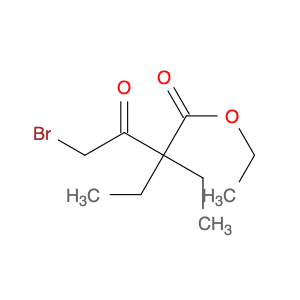 ethyl 4-bromo-2,2-diethyl-3-oxobutanoate