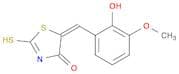 (5E)-5-(2-Hydroxy-3-methoxybenzylidene)-2-mercapto-1,3-thiazol-4(5H)-one