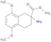 Methyl 2-amino-5,8-dimethoxy-1,2,3,4-tetrahydronaphthalene-2-carboxylate