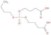 Butanoic acid, 4,4'-[(butoxyphosphinylidene)bis(oxy)]bis-