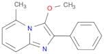 Imidazo[1,2-a]pyridine, 3-methoxy-5-methyl-2-phenyl-