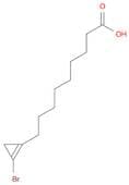 1-Cyclopropene-1-nonanoic acid, 2-bromo-