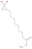 Cyclopropanenonanoic acid, 2,2-dibromo-, methyl ester
