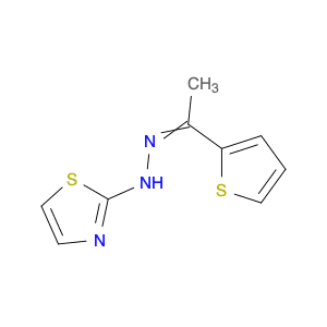 Ethanone,1-(2-thienyl)-, 2-(2-thiazolyl)hydrazone