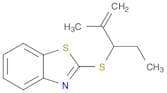 Benzothiazole, 2-[(1-ethyl-2-methyl-2-propenyl)thio]-