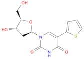 Uridine, 2'-deoxy-5-(2-thienyl)-