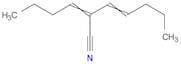 3-Heptenenitrile, 2-butylidene-