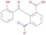 Benzoic acid, 2-(2-hydroxybenzoyl)-3-nitro-