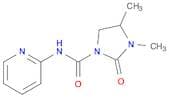 1-Imidazolidinecarboxamide, 3,4-dimethyl-2-oxo-N-2-pyridinyl-
