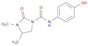 1-Imidazolidinecarboxamide, N-(4-hydroxyphenyl)-3,4-dimethyl-2-oxo-