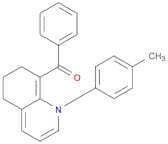 Methanone, phenyl[1,5,6,7-tetrahydro-1-(4-methylphenyl)-8-quinolinyl]-