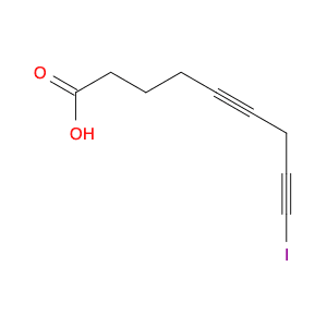 5,8-Nonadiynoic acid, 9-iodo-