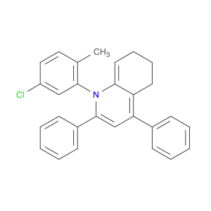 Quinoline, 1-(5-chloro-2-methylphenyl)-1,5,6,7-tetrahydro-2,4-diphenyl-