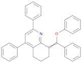 Quinoline, 5,6,7,8-tetrahydro-8-(phenoxyphenylmethylene)-2,4-diphenyl-