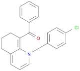Methanone, [1-(4-chlorophenyl)-1,5,6,7-tetrahydro-8-quinolinyl]phenyl-