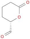 2H-Pyran-2-carboxaldehyde, tetrahydro-6-oxo-, (S)-