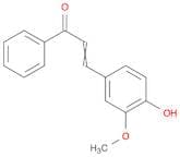 2-Propen-1-one,3-(4-hydroxy-3-methoxyphenyl)-1-phenyl-