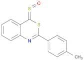 4H-3,1-Benzothiazine-4-thione, 2-(4-methylphenyl)-, S-oxide