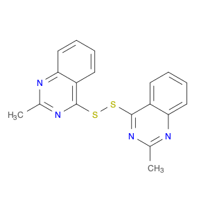 Quinazoline, 4,4'-dithiobis[2-methyl-