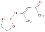 3-Penten-2-one, 4-(1,3,2-dioxaphospholan-2-yloxy)-, (E)-