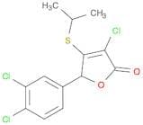 2(5H)-Furanone, 3-chloro-5-(3,4-dichlorophenyl)-4-[(1-methylethyl)thio]-