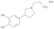 3-(3,4-dihydroxyphenyl)-1-n-propylpyrrolidine hydrobromide
