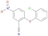 2-(2-chlorophenoxy)-5-nitrobenzonitrile