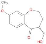 1-Benzoxepin-5(2H)-one, 3,4-dihydro-4-(hydroxymethylene)-8-methoxy-